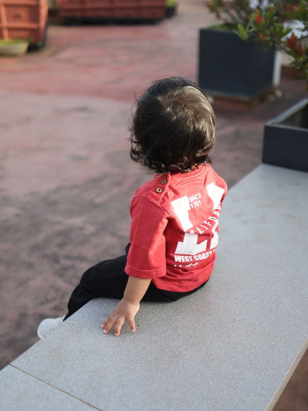 Five Sleeves Printed T-Shirts for Kids (6 month to 24 month)