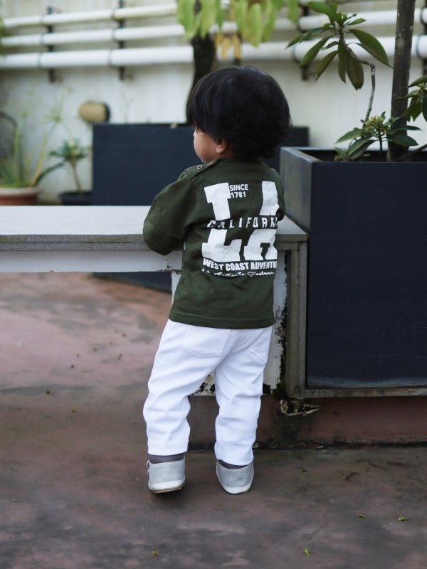 Five Sleeves Printed T-Shirts for Kids (6 month to 24 month)