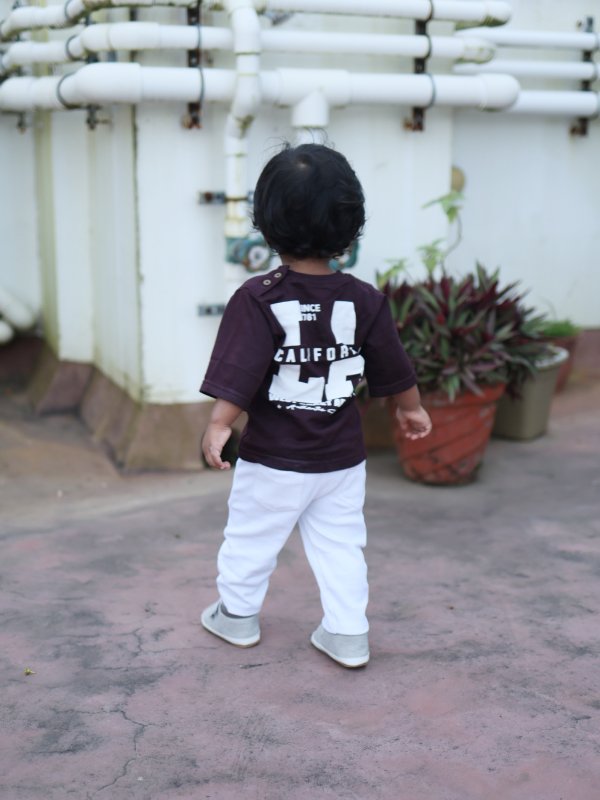 Five Sleeves Printed T-Shirts for Kids (6 month to 24 month)